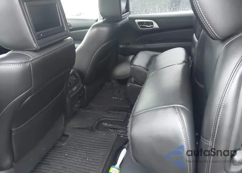 2014 Nissan Pathfinder Platinum из США, поврежденный, VIN 5N1AR2MM3EC698527